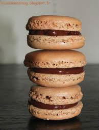 macarons à la ganache chocolat X 5 sans gluten